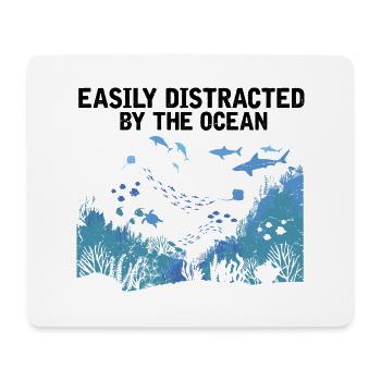 Reefs Ocean Sea Marine Biologist Diving Divers - Mouse Pad (horizontal) - white - Front
