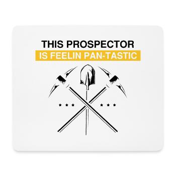 Gold Digger Gold Panning Gold Mining Designs - Mouse Pad (horizontal) - white - Front