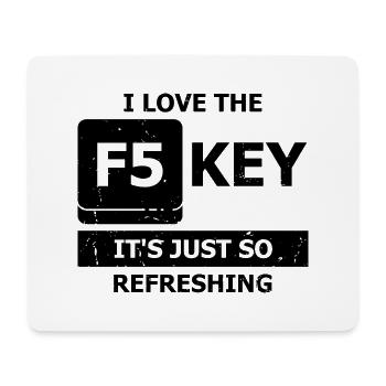 Cyber Security Design for IT Security and Hackers - Mouse Pad (horizontal) - white - Front