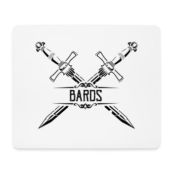 Citation Larper pour les jeux de rôle GN et fantastiques - Tapis de souris (format paysage) - blanc - Devant