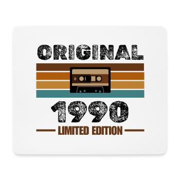 Original 1990 – Retro Cassette Limited Edition - Mouse Pad (horizontal) - white - Front