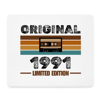 Original 1991 – Cassette rétro édition limitée - Tapis de souris (format paysage) - blanc - Devant