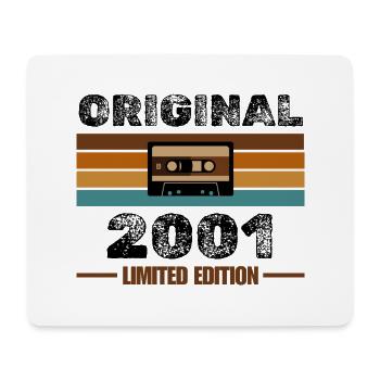 Original 2001 – Retro Cassette Limited Edition - Mouse Pad (horizontal) - white - Front