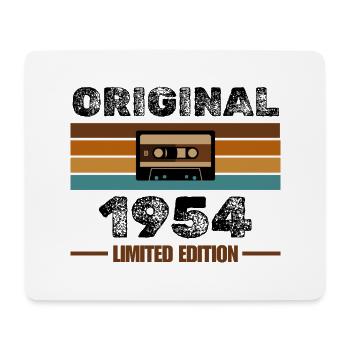 Original 1954 – Retro Cassette Limited Edition - Mouse Pad (horizontal) - white - Front
