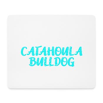 Catahoula Bulldog - Mouse Pad (horizontal) - white - Front