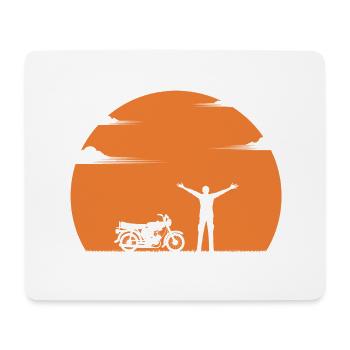 Sunset (Joy Edition) - Tapis de souris (format paysage) - blanc - Devant