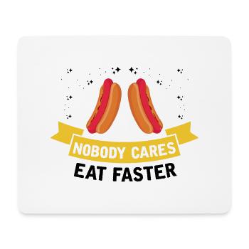 Restauration rapide Hot Dog Hotdog FastFood - Tapis de souris (format paysage) - blanc - Devant