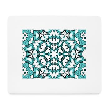 Mandala Mouse Pad No. 1 - Mouse Pad (horizontal) - white - Front