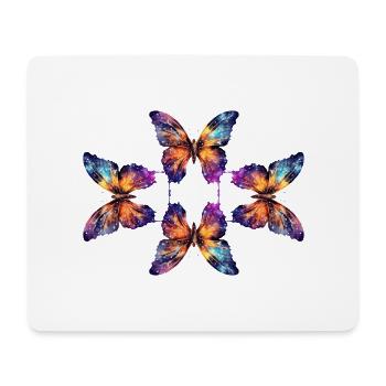 Magical butterflies - Mouse Pad (horizontal) - white - Front