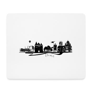 Abstract City Design Neuss - Mouse Pad (horizontal) - white - Front