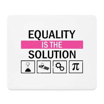 Professorin Steminist Designs für Equality Stem - Mousepad (Querformat) - Weiß - Vorne