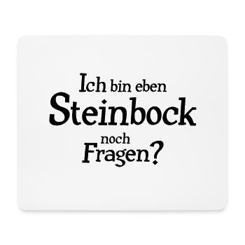 Sternzeichen Steinbock - Mousepad (Querformat) - Weiß - Vorne
