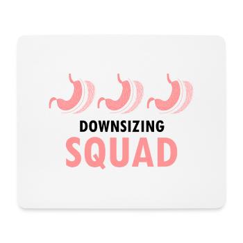 Magenoperation Design für Magenbypass Patient - Mousepad (Querformat) - Weiß - Vorne