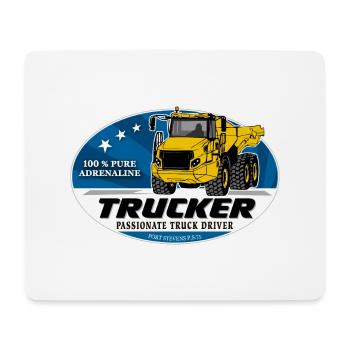 Dump truck - Dump truck - Truck - Truck - Mouse Pad (horizontal) - white - Front