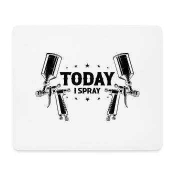 Car painter offer for coachbuilders - Mouse Pad (horizontal) - white - Front