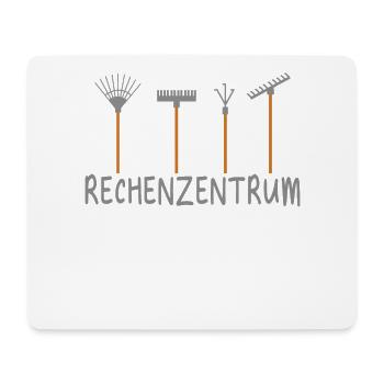Rechenzentrum Informatik Garten Rechen Gärtner - Mousepad (Querformat) - Weiß - Vorne