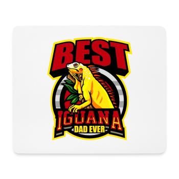 Iguana - Mouse Pad (horizontal) - white - Front