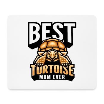 Tortue - Tapis de souris (format paysage) - blanc - Devant