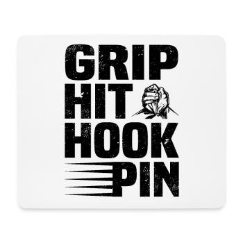 Arm Wrestling - Mousepad (Querformat) - Weiß - Vorne