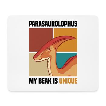 Dinosaure - Tapis de souris (format paysage) - blanc - Devant