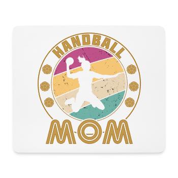 Maman de handball. - Tapis de souris (format paysage) - blanc - Devant