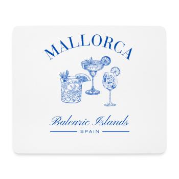 Majorque Île des Baléares Cocktail dînatoire - Tapis de souris (format paysage) - blanc - Devant