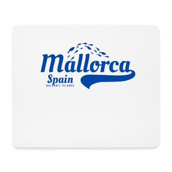 Majorque Animaux marins Poissons Créatures marines Logo - Tapis de souris (format paysage) - blanc - Devant