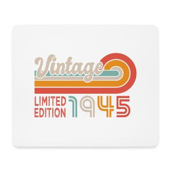 1945 Geburtstag Jahrgang 1945 - Mousepad (Querformat) - Weiß - Vorne