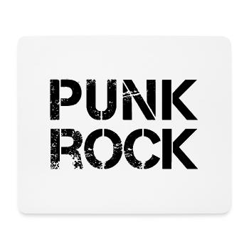 Punkrock-Logo - Mousepad (Querformat) - Weiß - Vorne