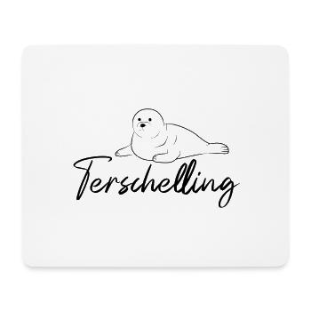 Terschelling Robbe - Mousepad (Querformat) - Weiß - Vorne