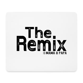 Der Remix by mom u. dad – Lustiges Kinder Design - Mousepad (Querformat) - Weiß - Vorne