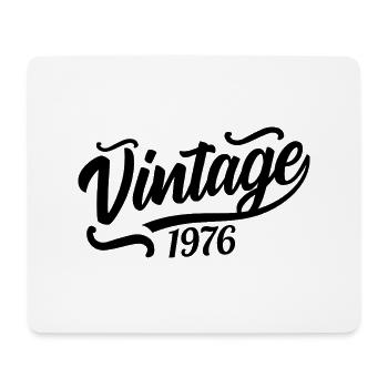 1976 Born in 1976, 56th birthday - Mouse Pad (horizontal) - white - Front