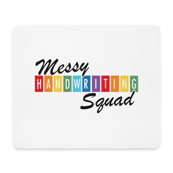 Legasthenie Bewusstsein und Legasthenie Lehrer - Mousepad (Querformat) - Weiß - Vorne