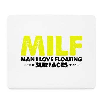 Betonbauer Design für Bauarbeiter und Baustelle - Mousepad (Querformat) - Weiß - Vorne