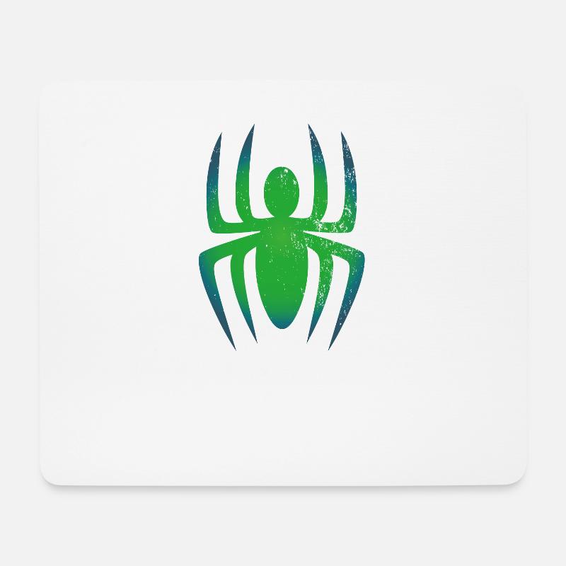 Spinne Tarantel Vogelspinne schwarze Witwe - Mousepad (Querformat) - Weiß