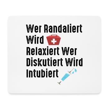 Krankenschwester Geschenk - Mousepad (Querformat) - Weiß - Vorne