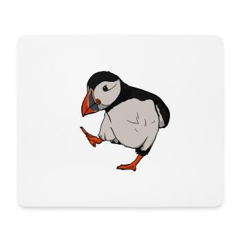 Puffin Baby Geschenk für Papageitaucher & Puffins - Mousepad (Querformat) - Weiß - Vorne