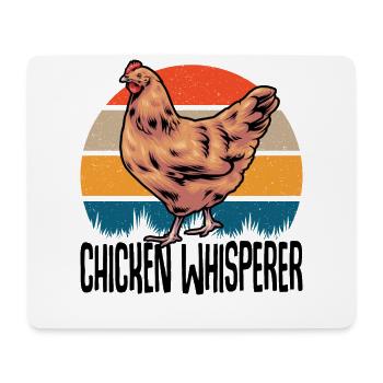 Chicken Chicken Breeder Ssay Chicken Whisperer - Mouse Pad (horizontal) - white - Front