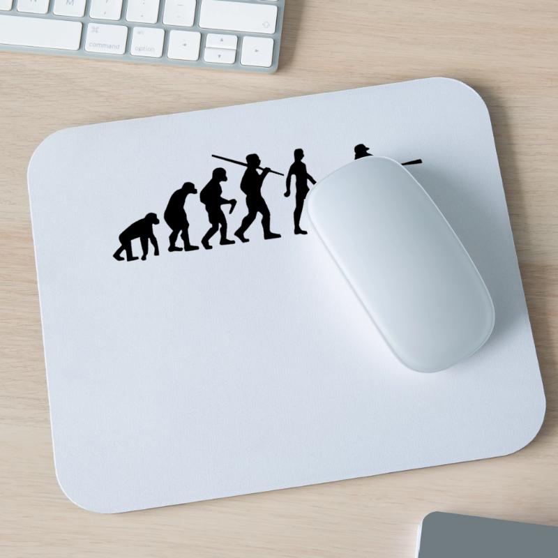 Baseball Evolution Batter Evolution Mousepad (Querformat)