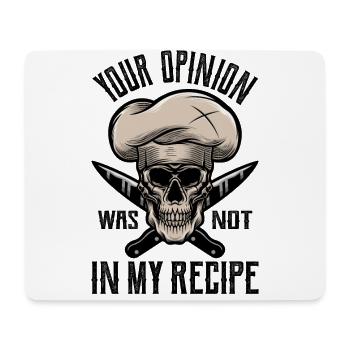 Chef Koch Geschenk Kochen Koch Essen Küchenhilfe - Mousepad (Querformat) - Weiß - Vorne