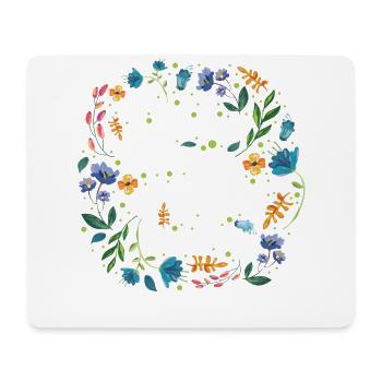 Wir lieben weil er uns zuerst geliebt hat - Mousepad (Querformat) - Weiß - Vorne