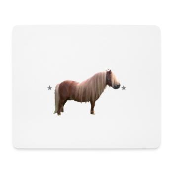Schön Schöner Mein Shetland Pony - Mousepad (Querformat) - Weiß - Vorne
