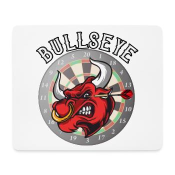 Bullseye Darts Fan Dartpfeil Dartboard - Mouse Pad (horizontal) - white - Front
