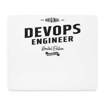 Devops Engineer Funny Job Title Profession - Mouse Pad (horizontal) - white - Front