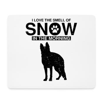 Design Deutscher Schäferhund Polizei Design - Mousepad (Querformat) - Weiß - Vorne