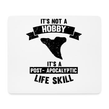 Paleontologist Designs Fossil Hunter Student - Mouse Pad (horizontal) - white - Front