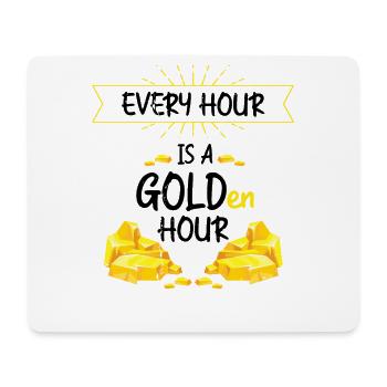 Gold Digger Gold Panning Conceptions d’extraction d’or - Tapis de souris (format paysage) - blanc - Devant