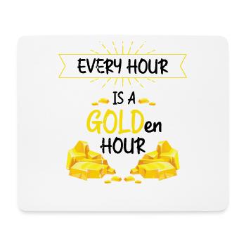 Goldgräber Goldwäsche Gold Bergbau Designs - Mousepad (Querformat) - Weiß - Vorne