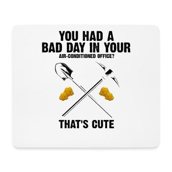 Gold Digger Gold Panning Gold Mining Designs - Mouse Pad (horizontal) - white - Front