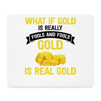 Gold Digger Gold Panning Gold Mining Designs - Mouse Pad (horizontal) - white - Front